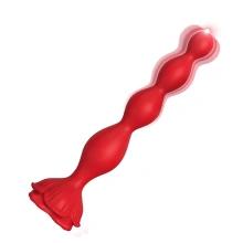 Korek Analny Rosestick Red B - Series Joy Czerwony | 100% ORYGINAŁ| DYSKRETNA PRZESYŁKA